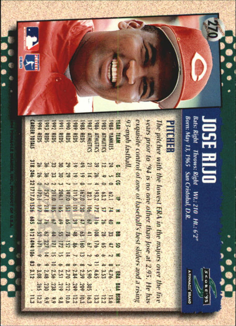 B1437- 1995 Score Platinum Team Sets BB #s 251-500 -You Pick- 15+ FREE US SHIP - Picture 33 of 419