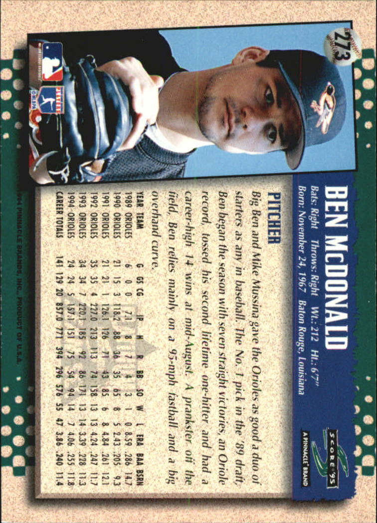 B1437- 1995 Score Platinum Team Sets BB #s 251-500 -You Pick- 15+ FREE US SHIP - Picture 37 of 419