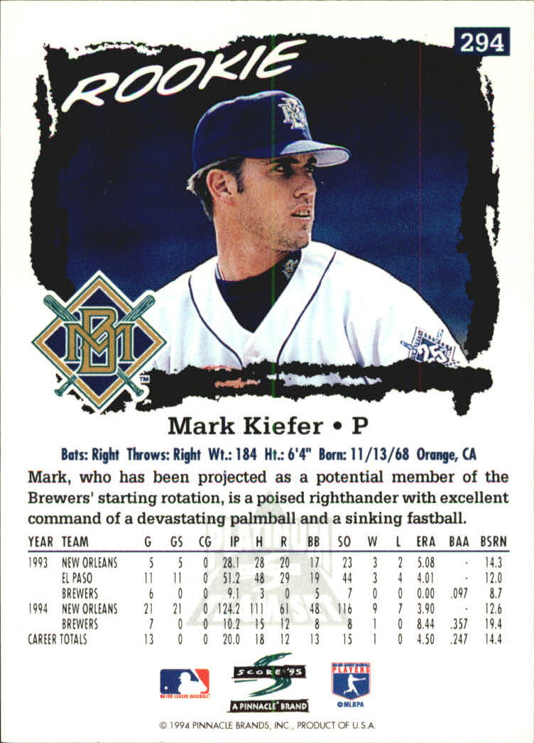 B1437- 1995 Score Platinum Team Sets BB #s 251-500 -You Pick- 15+ FREE US SHIP - Picture 81 of 419