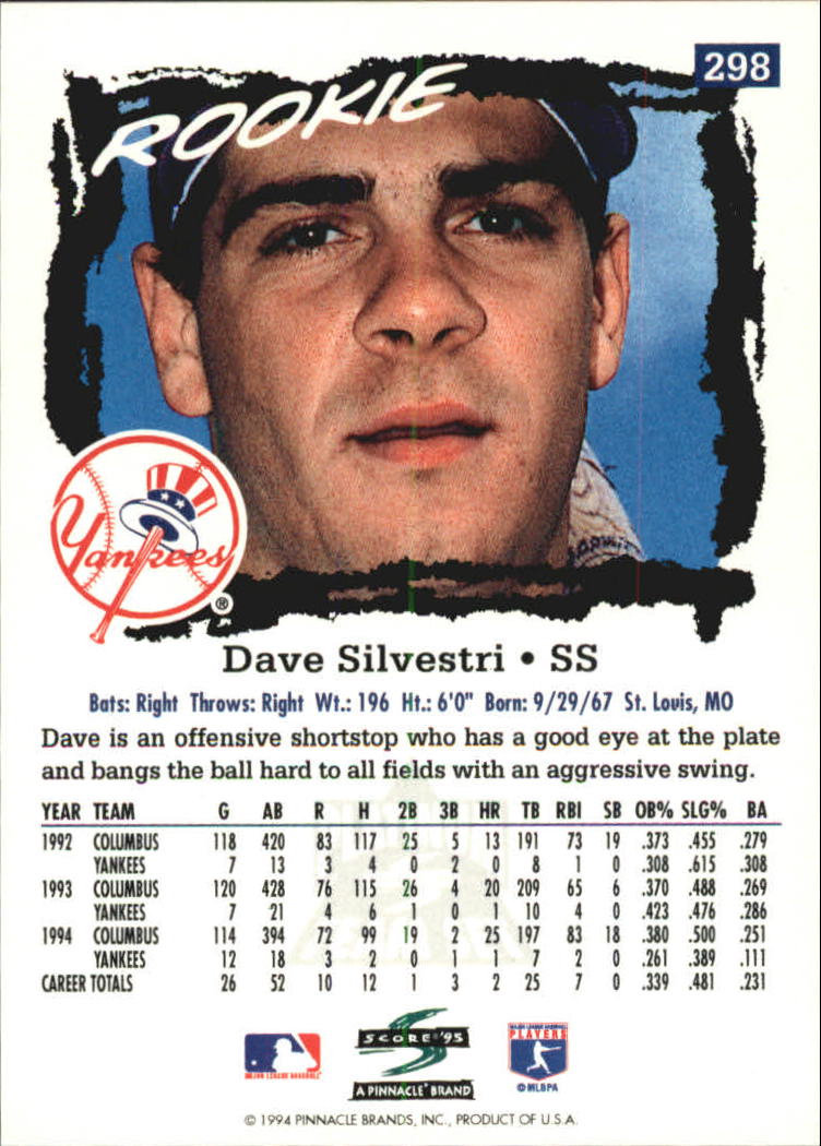 B1437- 1995 Score Platinum Team Sets BB #s 251-500 -You Pick- 15+ FREE US SHIP - Picture 89 of 419