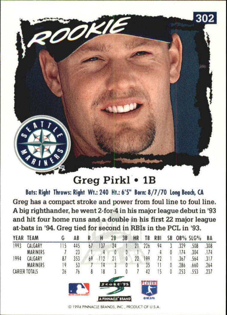 B1437- 1995 Score Platinum Team Sets BB #s 251-500 -You Pick- 15+ FREE US SHIP - Picture 97 of 419