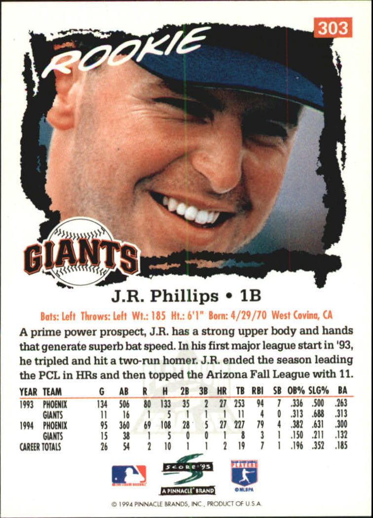 B1437- 1995 Score Platinum Team Sets BB #s 251-500 -You Pick- 15+ FREE US SHIP - Picture 99 of 419