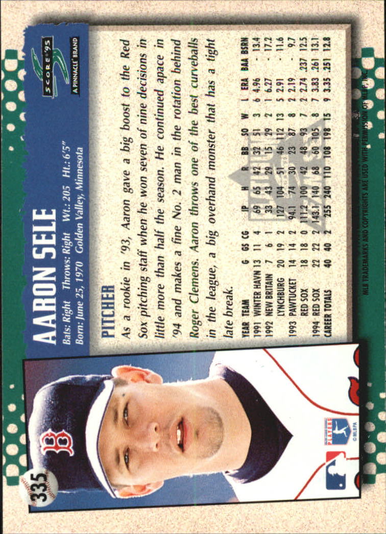 B1437- 1995 Score Platinum Team Sets BB #s 251-500 -You Pick- 15+ FREE US SHIP - Picture 131 of 419