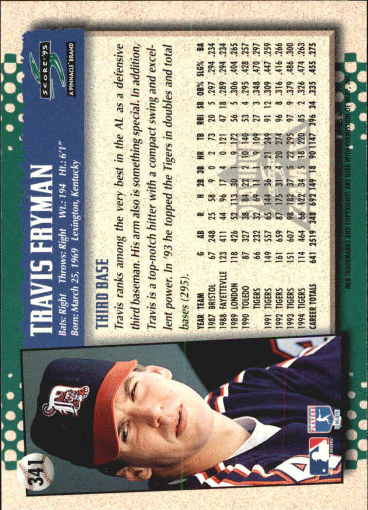 B1437- 1995 Score Platinum Team Sets BB #s 251-500 -You Pick- 15+ FREE US SHIP - Picture 139 of 419