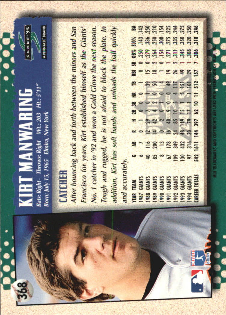 B1437- 1995 Score Platinum Team Sets BB #s 251-500 -You Pick- 15+ FREE US SHIP - Picture 181 of 419