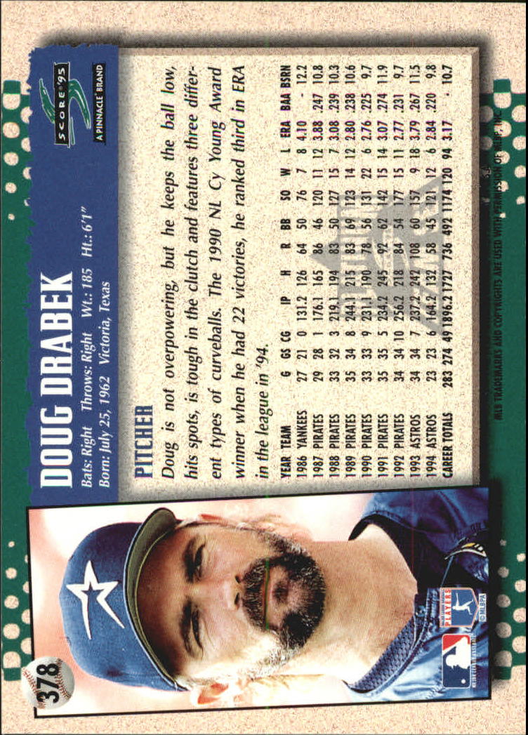 B1437- 1995 Score Platinum Team Sets BB #s 251-500 -You Pick- 15+ FREE US SHIP - Picture 197 of 419