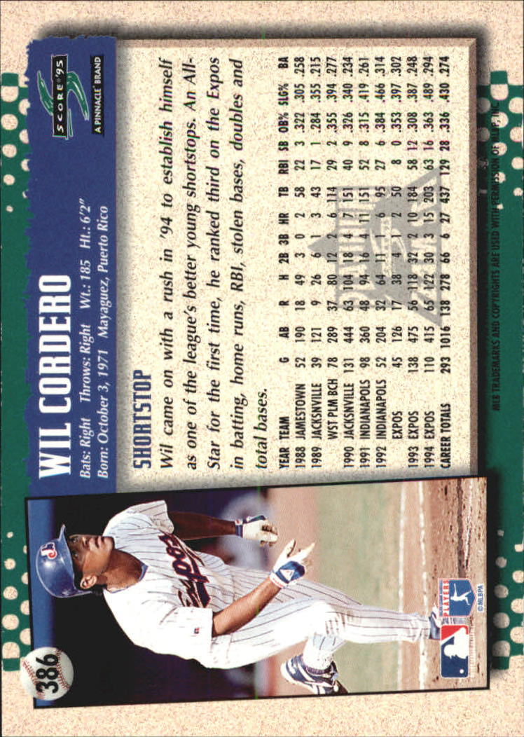 B1437- 1995 Score Platinum Team Sets BB #s 251-500 -You Pick- 15+ FREE US SHIP - Picture 211 of 419