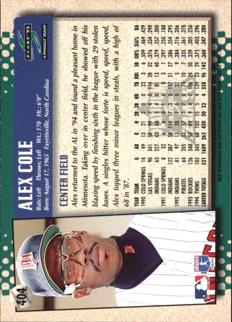 B1437- 1995 Score Platinum Team Sets BB #s 251-500 -You Pick- 15+ FREE US SHIP - Picture 247 of 419