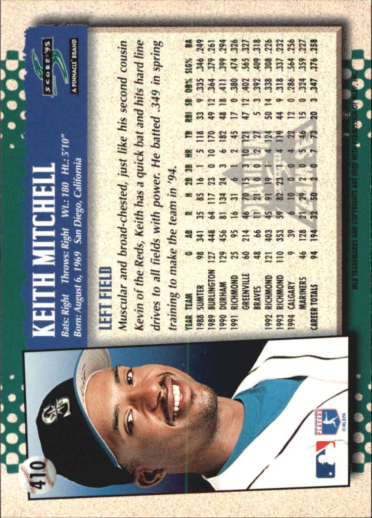 B1437- 1995 Score Platinum Team Sets BB #s 251-500 -You Pick- 15+ FREE US SHIP - Picture 255 of 419