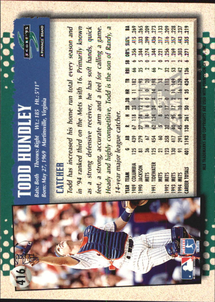 B1437- 1995 Score Platinum Team Sets BB #s 251-500 -You Pick- 15+ FREE US SHIP - Picture 265 of 419