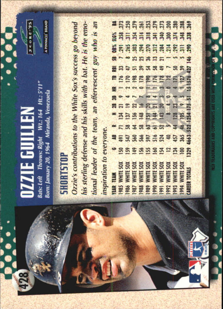 B1437- 1995 Score Platinum Team Sets BB #s 251-500 -You Pick- 15+ FREE US SHIP - Picture 287 of 419