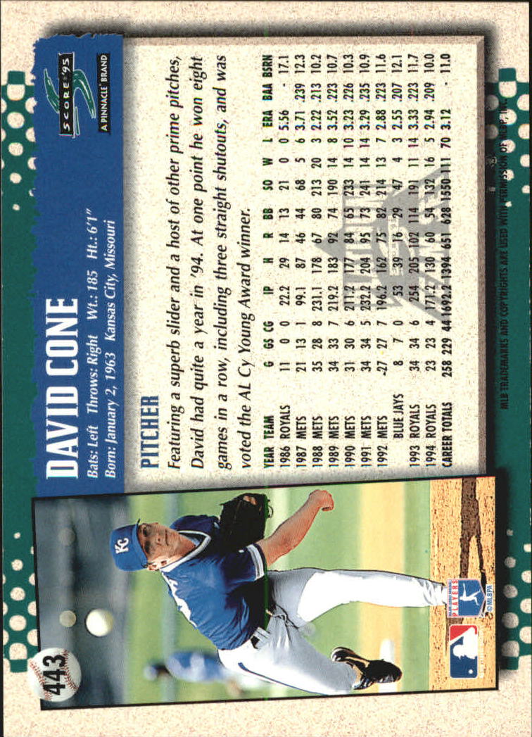 B1437- 1995 Score Platinum Team Sets BB #s 251-500 -You Pick- 15+ FREE US SHIP - Picture 313 of 419
