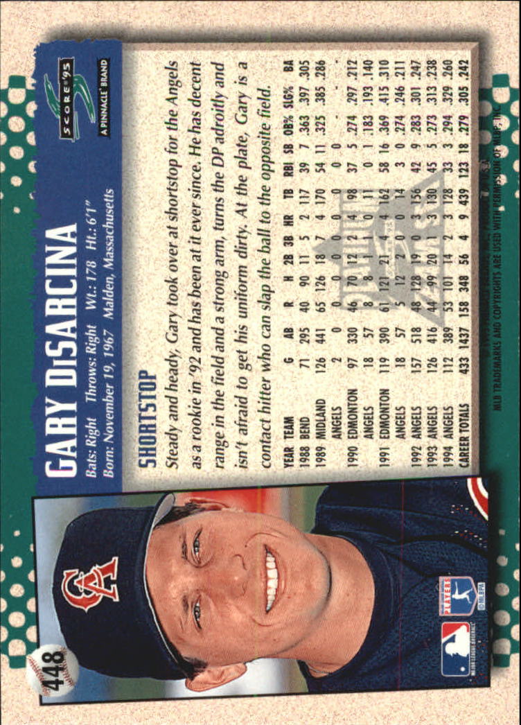 B1437- 1995 Score Platinum Team Sets BB #s 251-500 -You Pick- 15+ FREE US SHIP - Picture 321 of 419