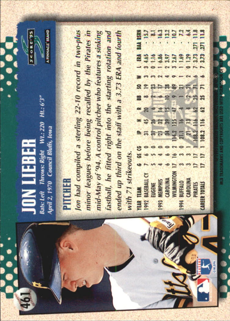 B1437- 1995 Score Platinum Team Sets BB #s 251-500 -You Pick- 15+ FREE US SHIP - Picture 347 of 419