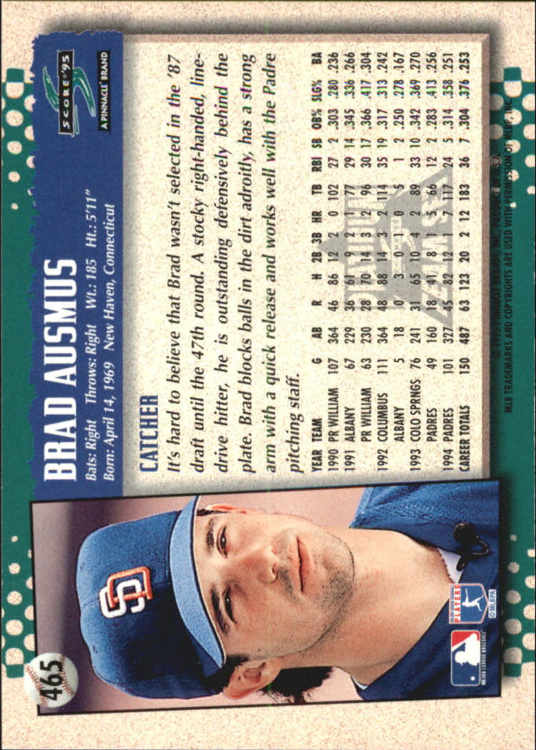 B1437- 1995 Score Platinum Team Sets BB #s 251-500 -You Pick- 15+ FREE US SHIP - Picture 355 of 419