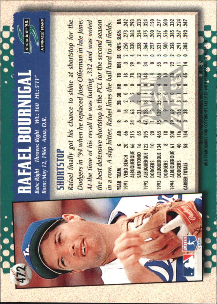 B1437- 1995 Score Platinum Team Sets BB #s 251-500 -You Pick- 15+ FREE US SHIP - Picture 365 of 419