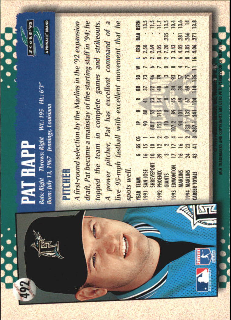 B1437- 1995 Score Platinum Team Sets BB #s 251-500 -You Pick- 15+ FREE US SHIP - Picture 403 of 419