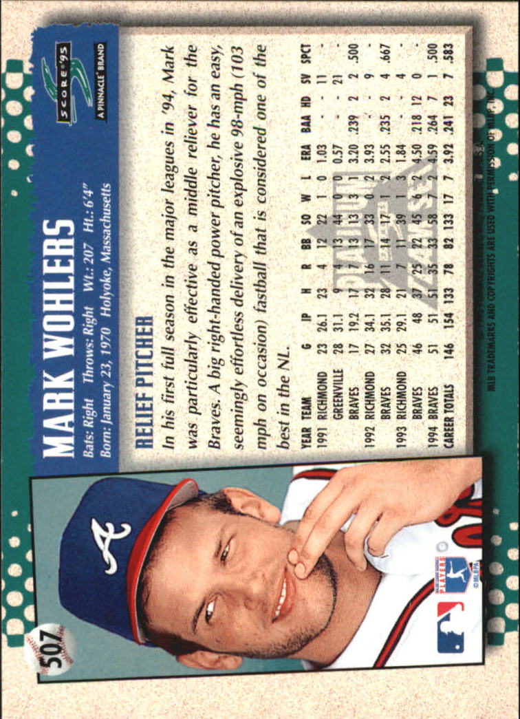 B1437- 1995 Score Platinum Team Sets BB #s 501-601 -You Pick- 15+ FREE US SHIP - Picture 15 of 177