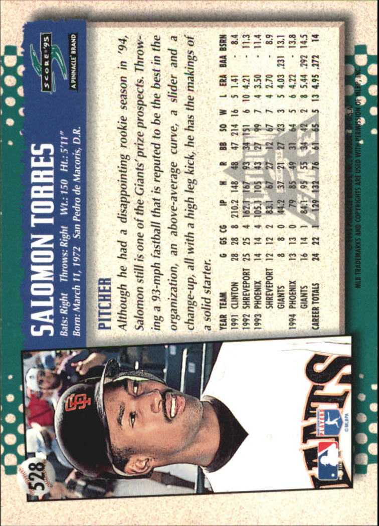 B1437- 1995 Score Platinum Team Sets BB #s 501-601 -You Pick- 15+ FREE US SHIP - Picture 57 of 177