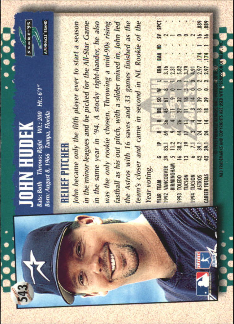 B1437- 1995 Score Platinum Team Sets BB #s 501-601 -You Pick- 15+ FREE US SHIP - Picture 83 of 177