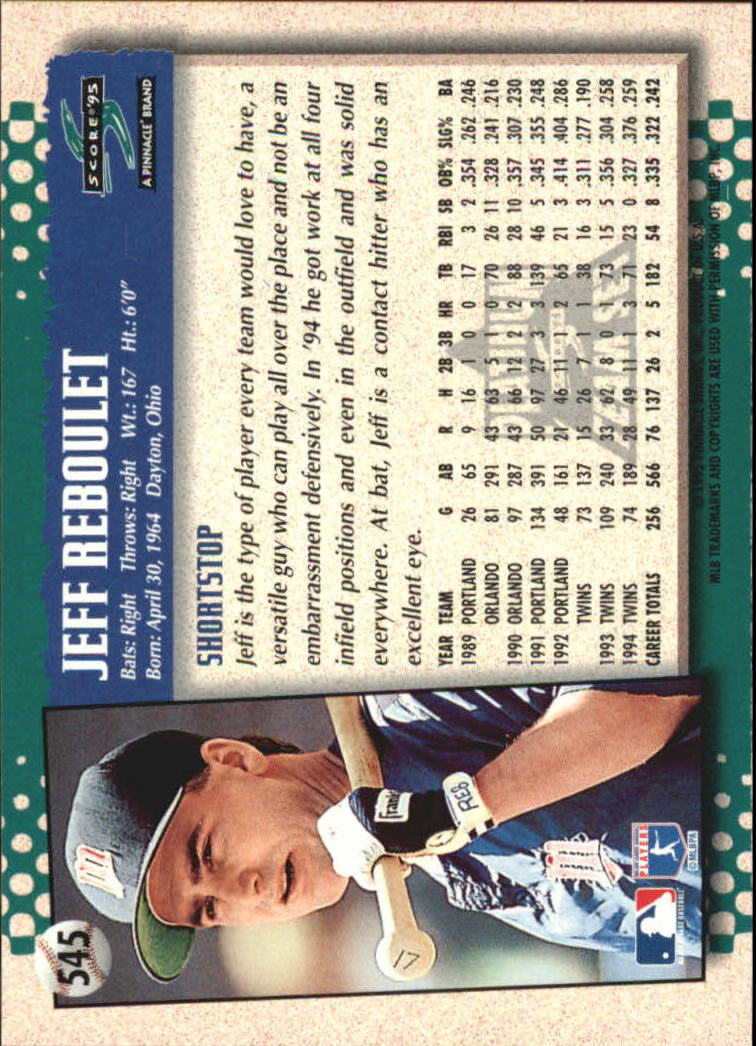 B1437- 1995 Score Platinum Team Sets BB #s 501-601 -You Pick- 15+ FREE US SHIP - Picture 87 of 177
