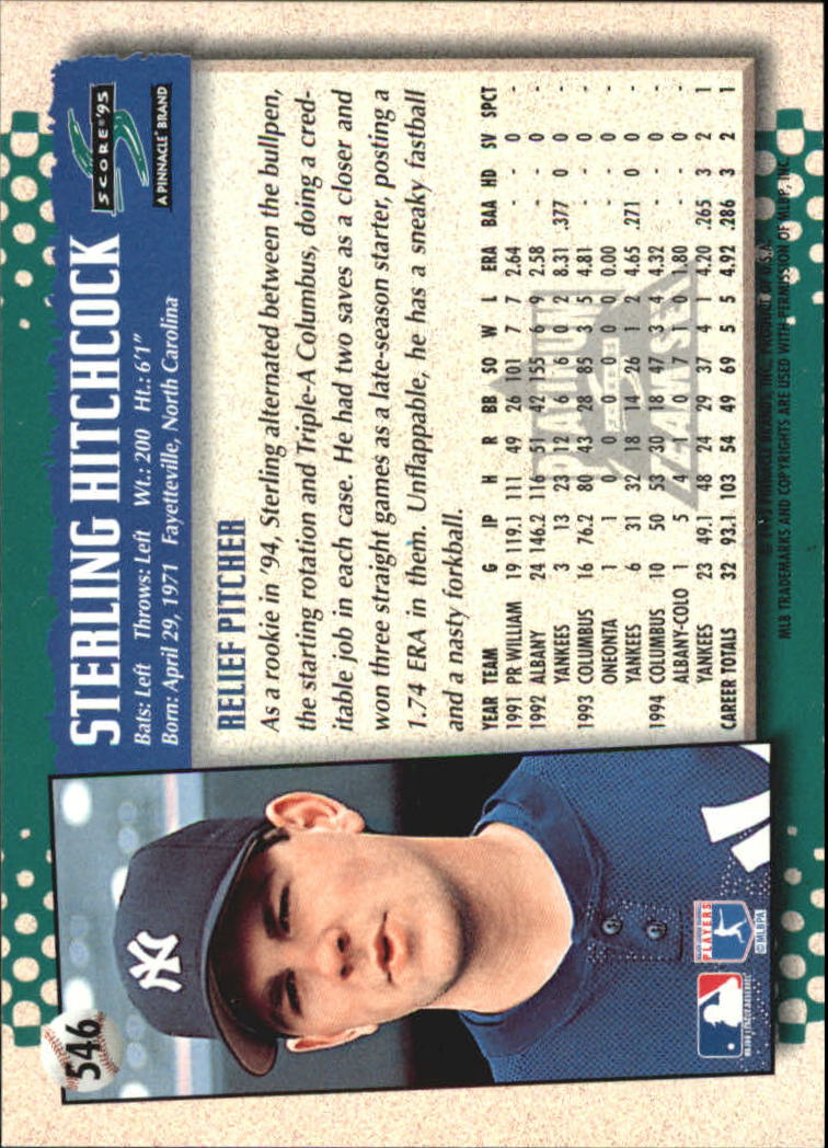 B1437- 1995 Score Platinum Team Sets BB #s 501-601 -You Pick- 15+ FREE US SHIP - Picture 89 of 177