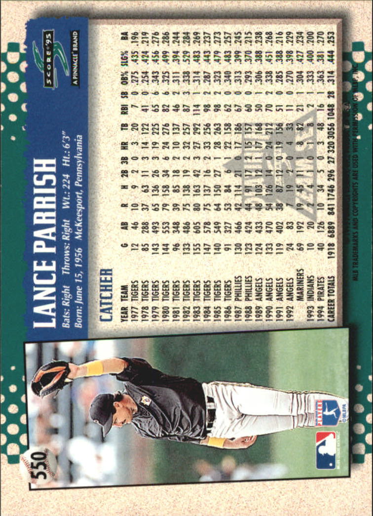 B1437- 1995 Score Platinum Team Sets BB #s 501-601 -You Pick- 15+ FREE US SHIP - Picture 97 of 177
