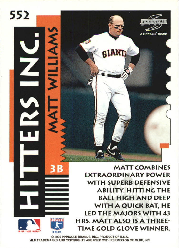 B1437- 1995 Score Platinum Team Sets BB #s 501-601 -You Pick- 15+ FREE US SHIP - Picture 101 of 177