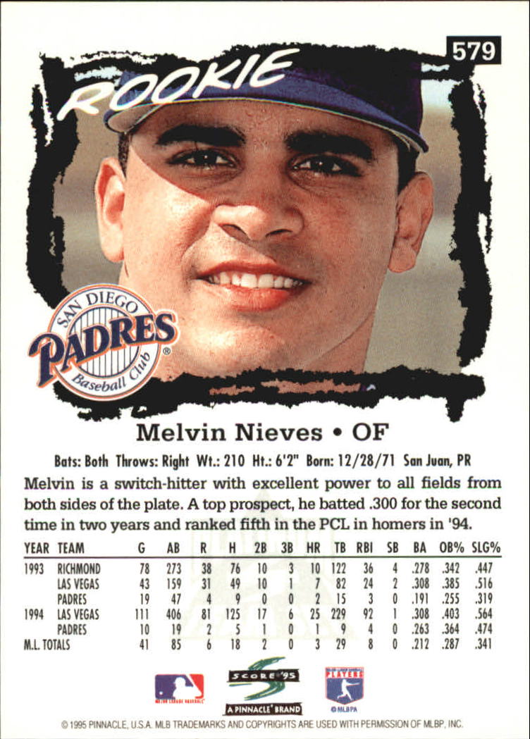 B1437- 1995 Score Platinum Team Sets BB #s 501-601 -You Pick- 15+ FREE US SHIP - Picture 135 of 177