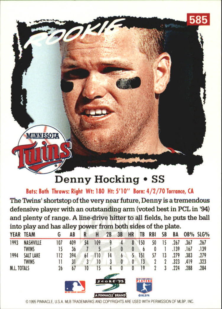 B1437- 1995 Score Platinum Team Sets BB #s 501-601 -You Pick- 15+ FREE US SHIP - Picture 147 of 177