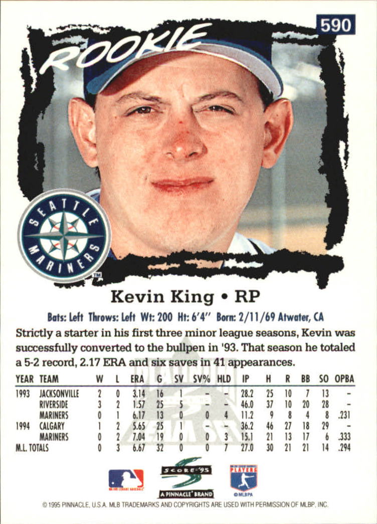B1437- 1995 Score Platinum Team Sets BB #s 501-601 -You Pick- 15+ FREE US SHIP - Picture 157 of 177