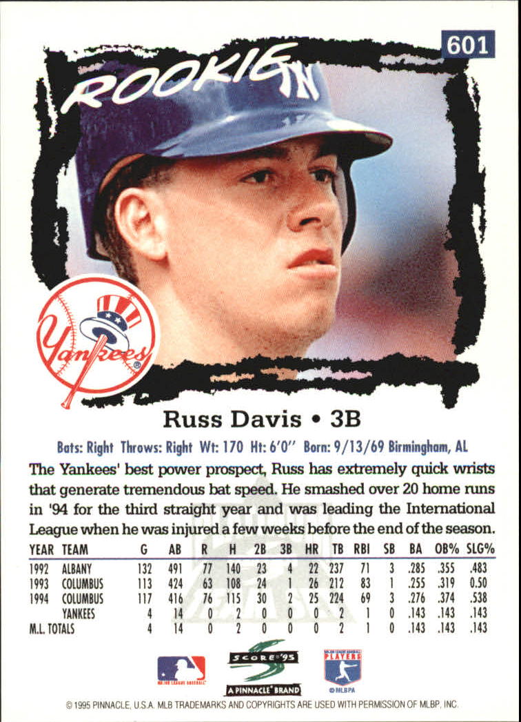 B1437- 1995 Score Platinum Team Sets BB #s 501-601 -You Pick- 15+ FREE US SHIP - Picture 177 of 177