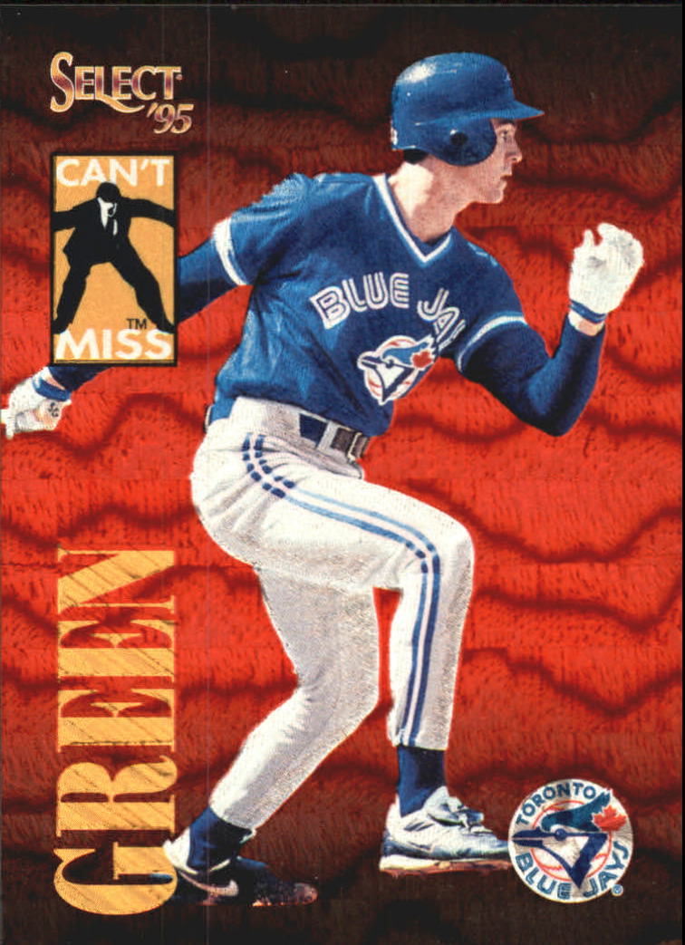 1995 Select Can't Miss #CM12 Shawn Green