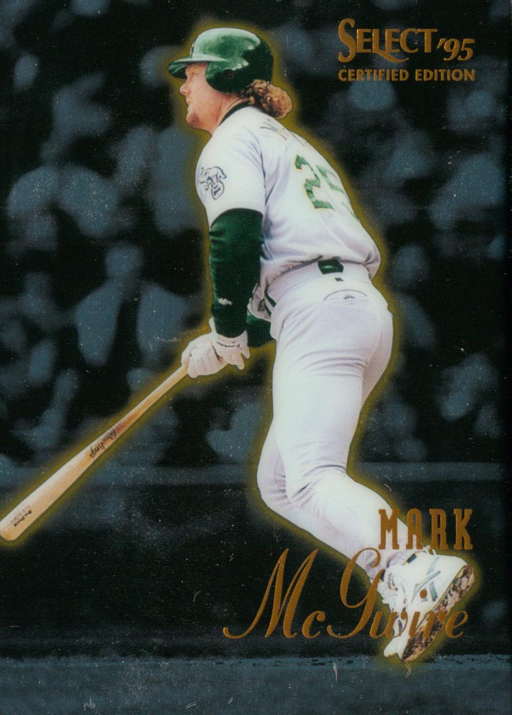 1995 Select Certified #50 Mark McGwire