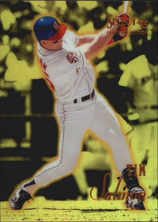1995 Select Certified (Pinnacle) Baseball "Mirror Gold" Parallel Cards - Picture 2 of 17