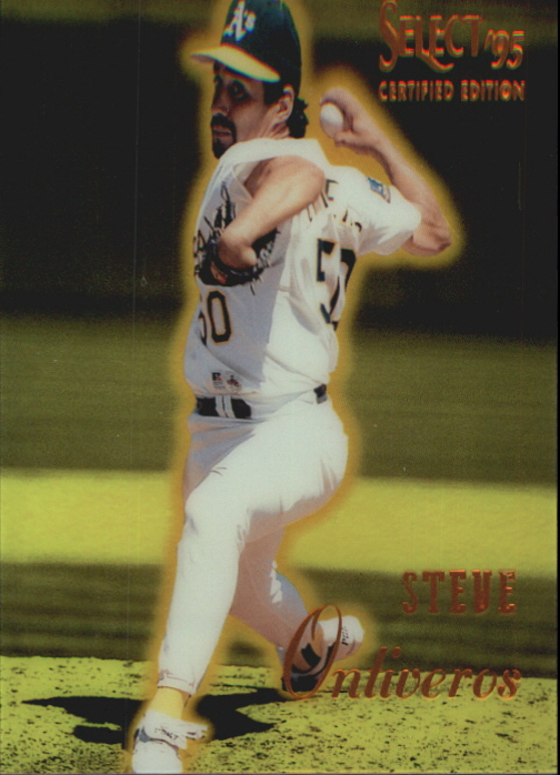 1995 Select Certified Mirror Gold #19 Steve Ontiveros