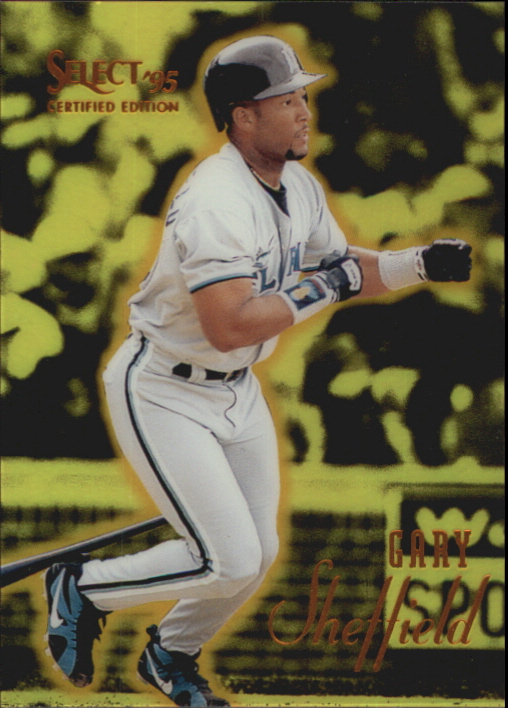 1995 Select Certified (Pinnacle) Baseball "Mirror Gold" Parallel Cards - Picture 6 of 17