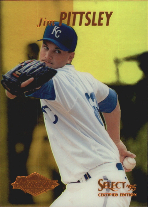 1995 Select Certified (Pinnacle) Baseball "Mirror Gold" Parallel Cards - Picture 12 of 17