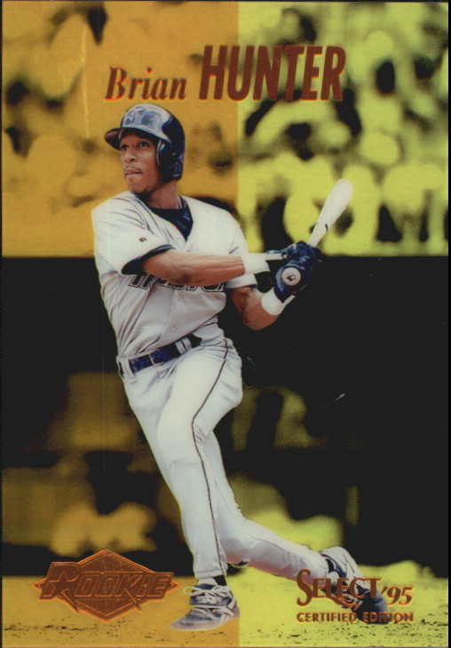 1995 Select Certified Mirror Gold #116 Brian L. Hunter