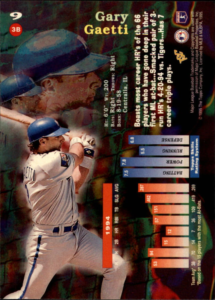 B6075- 1995 Stadium Club First Day Issue BB 1-200 -You Pick- 15+ FREE US SHIP