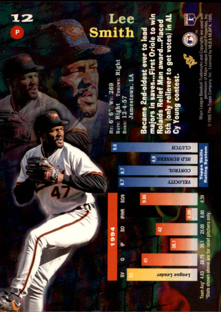 B6075- 1995 Stadium Club First Day Issue BB 1-200 -You Pick- 15+ FREE US SHIP