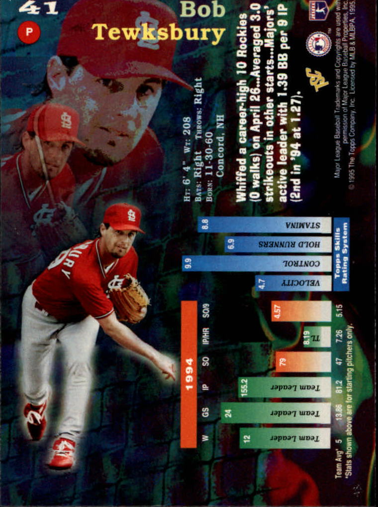 B6075- 1995 Stadium Club First Day Issue BB 1-200 -You Pick- 15+ FREE US SHIP