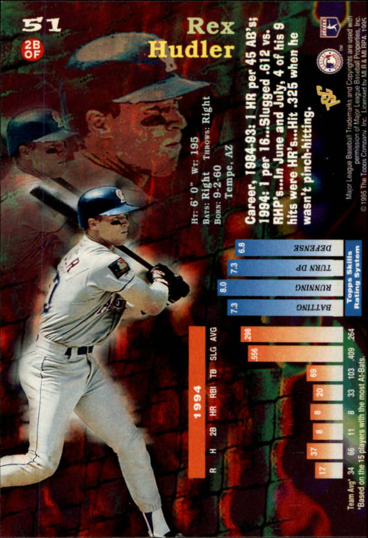 B6075- 1995 Stadium Club First Day Issue BB 1-200 -You Pick- 15+ FREE US SHIP