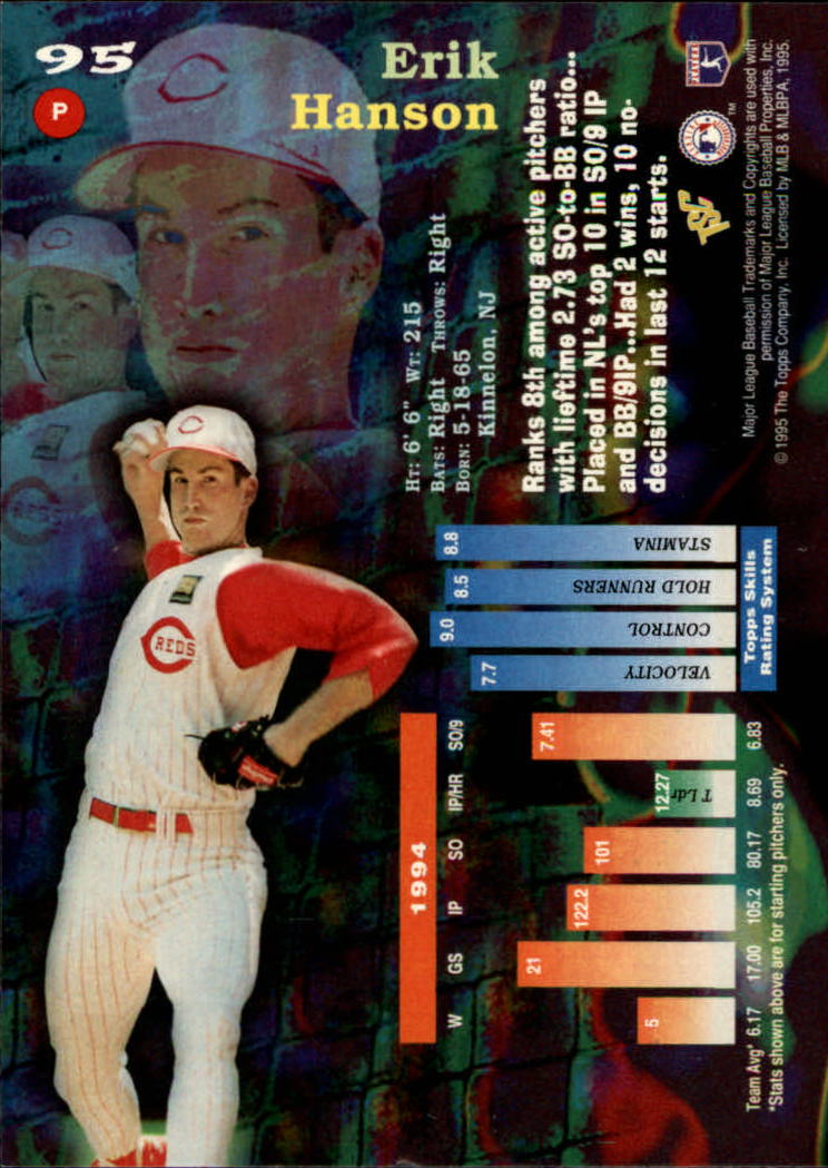 B6075- 1995 Stadium Club First Day Issue BB 1-200 -You Pick- 15+ FREE US SHIP