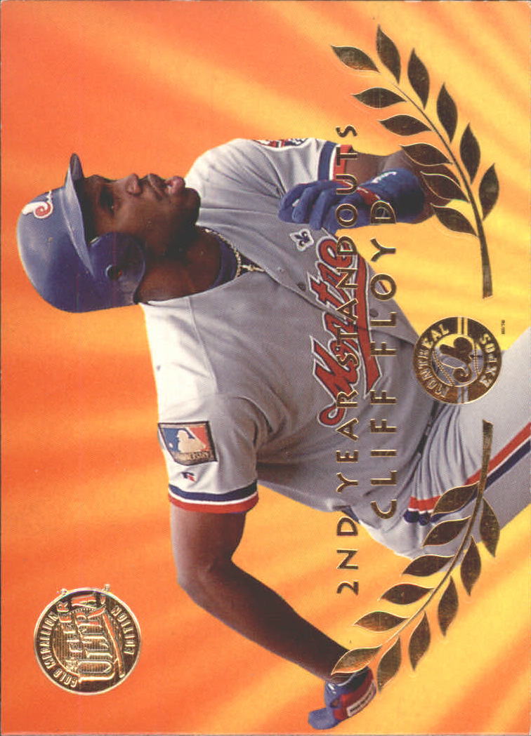 1995 Ultra Second Year Standouts Gold Medallion #1 Cliff Floyd