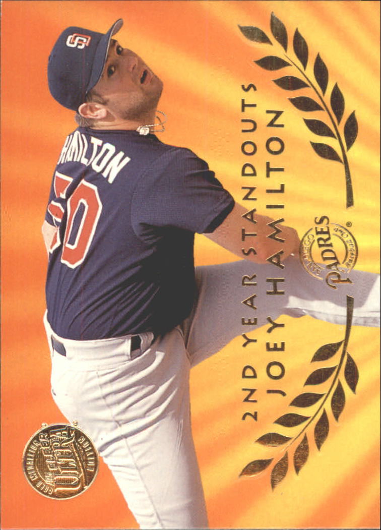 1995 Ultra Second Year Standouts Gold Medallion #6 Joey Hamilton