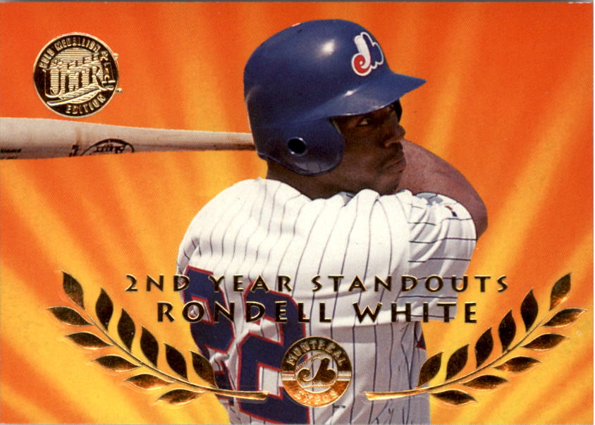 1995 Ultra Second Year Standouts Gold Medallion #15 Rondell White