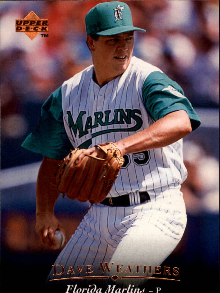 Chris Hammond 1995 Upper Deck #354 Florida Marlins Baseball Card