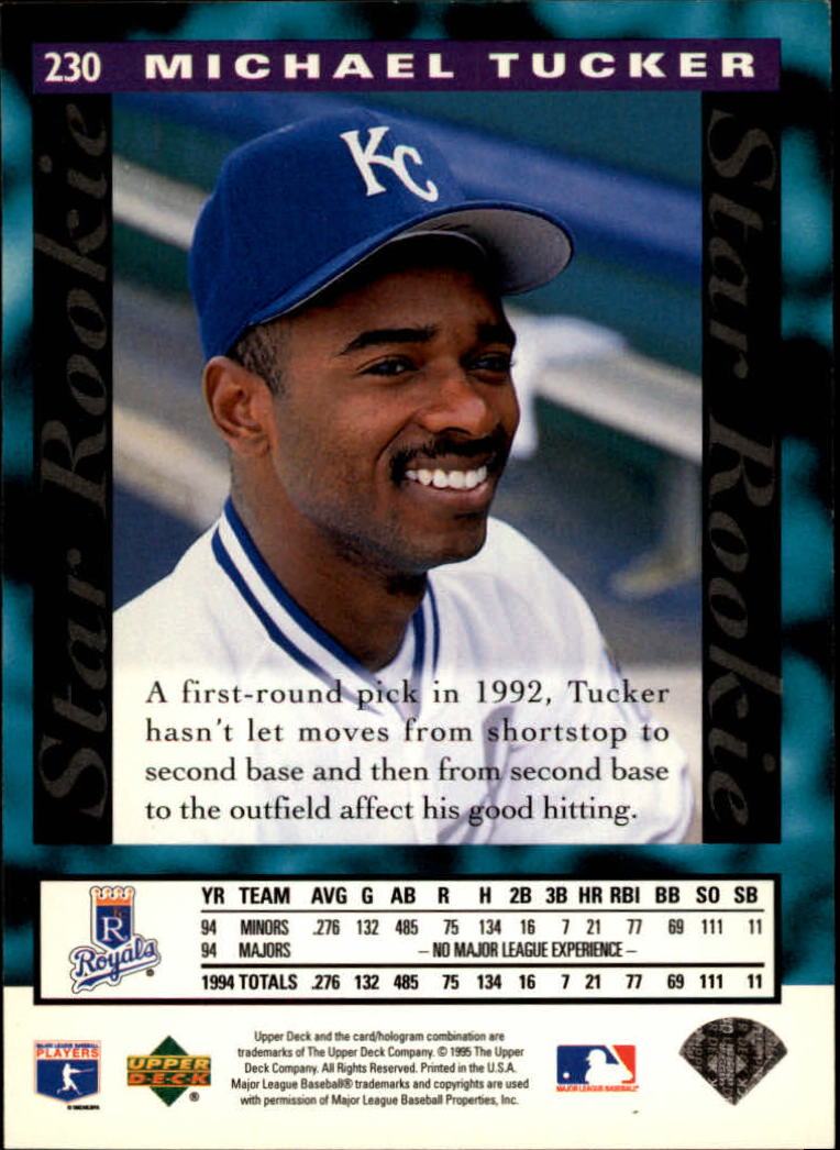 1995 Upper Deck Baseball Card Pick (Base) 1-260 - Picture 434 of 490