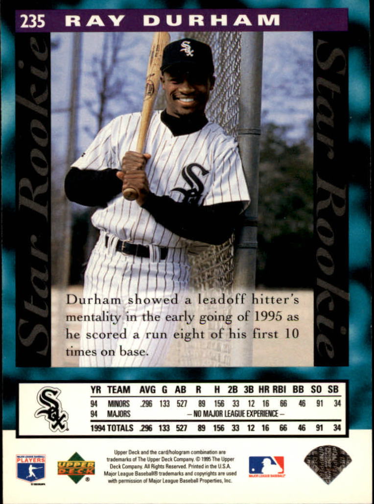 1995 Upper Deck Baseball Card Pick (Base) 1-260 - Picture 444 of 490